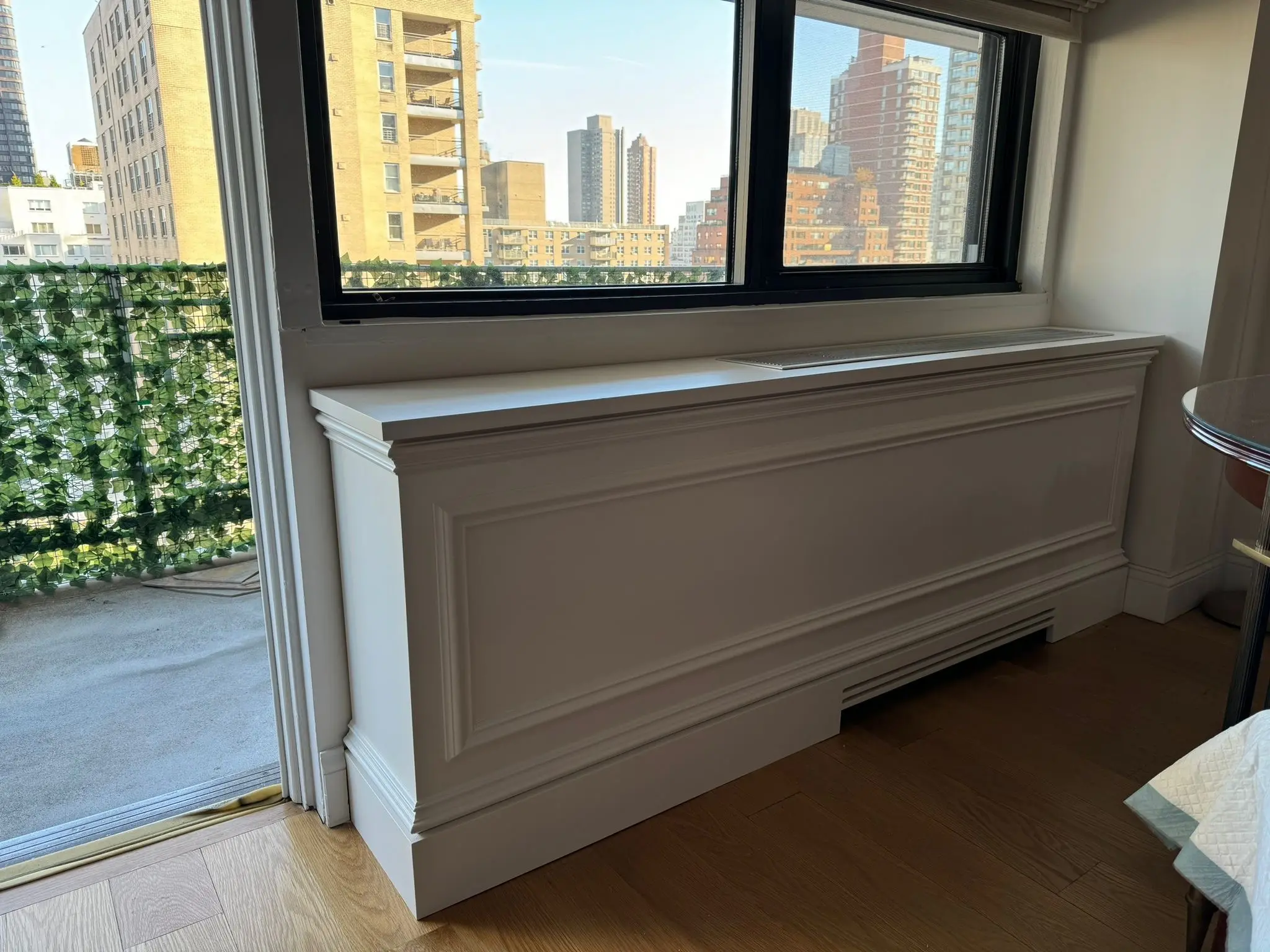 Radiator cover and window seat